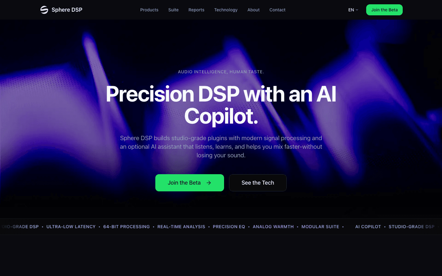 Sphere DSP, AI Music Plugin